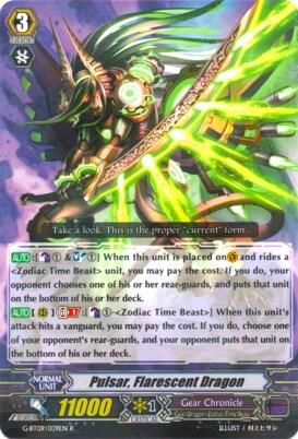 Pulsar, Flarescent Dragon [G Format] G-BT09/039EN