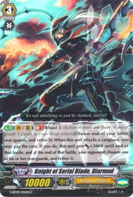 Knight of Serial Blade, Diarmud [G Format] G-BT09/055EN