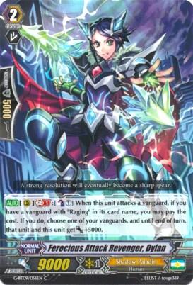 Ferocious Attack Revenger, Dylan [G Format] G-BT09/056EN
