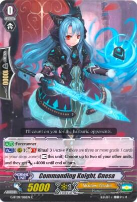 Commanding Knight, Gnesa [G Format] G-BT09/061EN