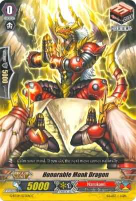 Honorable Monk Dragon [G Format] G-BT09/073EN