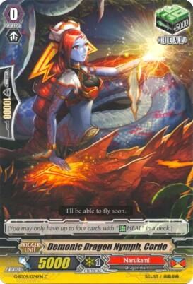 Demonic Dragon Nymph, Cordo [G Format] G-BT09/074EN