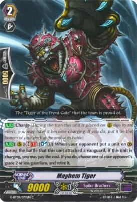 Mayhem Tiger [G Format] G-BT09/079EN