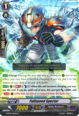 Fullspeed Specter [G Format] G-BT09/081EN