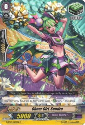Cheer Girl, Sandra [G Format] G-BT09/085EN