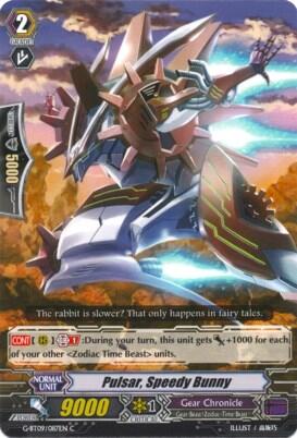 Pulsar, Speedy Bunny [G Format] G-BT09/087EN