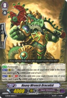 Heavy Wrench Dracokid [G Format] G-BT09/089EN