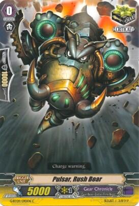 Pulsar, Rush Boar [G Format] G-BT09/090EN