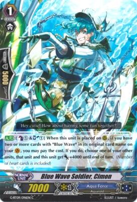 Blue Wave Soldier, Cimon [G Format] G-BT09/096EN