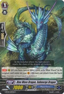 Blue Wave Dragon, Submerge Dragon [G Format] G-BT09/097EN