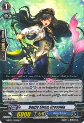 Battle Siren, Cressida [G Format] G-BT09/098EN