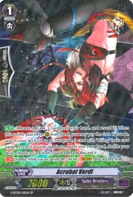 Acrobat Verdi [G Format] G-BT09/S21EN