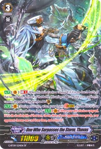 One Who Surpasses the Storm, Thavas [G Format] G-BT09/S24EN