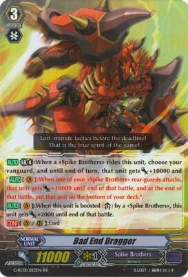 Bad End Dragger [G Format] G-RC01/022EN