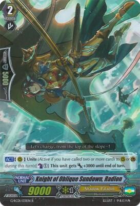 Knight of Oblique Sundown, Radion [G Format] G-RC01/031EN