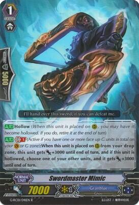 Swordmaster Mimic [G Format] G-RC01/041EN