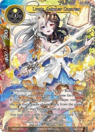 Lumia, Saint of Creation VIN003-010