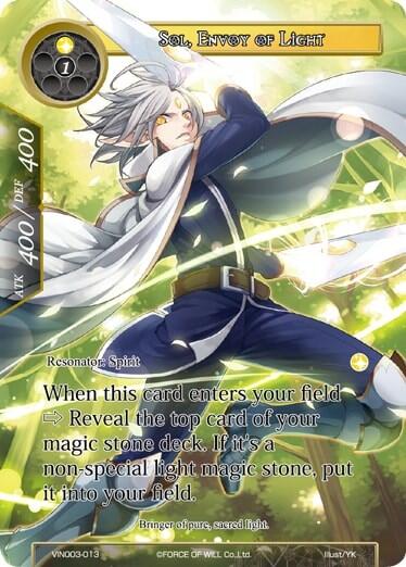 Sol, Envoy of Light VIN003-013