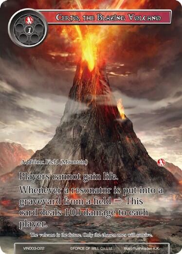 Certo, the Blazing Volcano VIN003-022