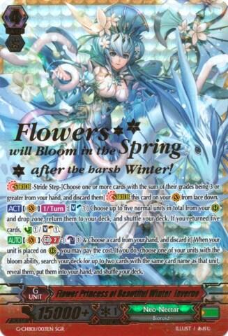 Flower Princess of Beautiful Winter, Inverno [G Format] G-CHB01/003E