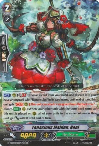 Tenacious Maiden, Noel [G Format] G-CHB01/009EN