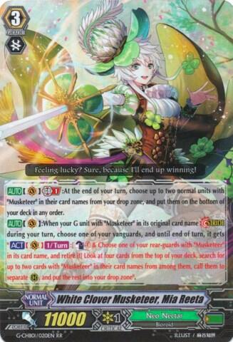 White Clover Musketeer, Mia Reeta [G Format] G-CHB01/020EN