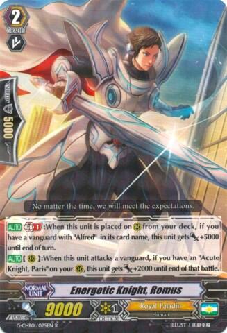 Energetic Knight, Romus [G Format] G-CHB01/025EN