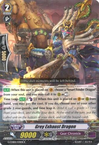 Grey Exhaust Dragon [G Format] G-CHB01/031EN