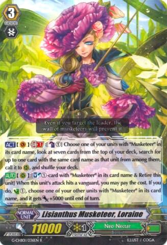 Lisianthus Musketeer, Loraine [G Format] G-CHB01/036EN
