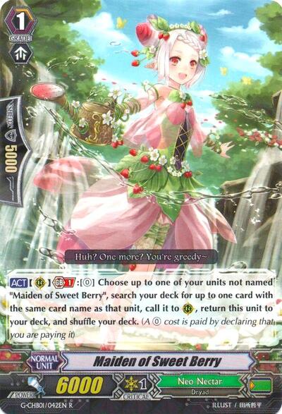 Maiden of Sweet Berry [G Format] G-CHB01/042 EN