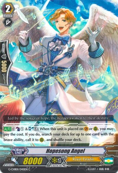Hopesong Angel [G Format] G-CHB01/045EN