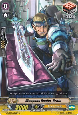 Weapons Dealer, Brutu [G Format] G-CHB01/050EN