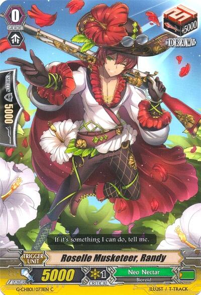 Roselle Musketeer, Randy [G Format] G-CHB01/073EN