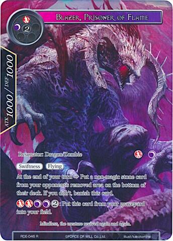 Blazer, Prisoner of Flame 