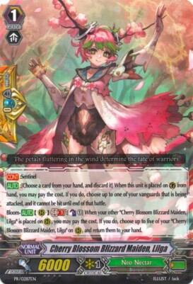 Cherry Blossom Blizzard Maiden, Lilga [G Format] PR/0287EN