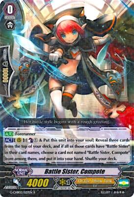 Battle Sister, Compote [G Format] G-CHB02/027EN