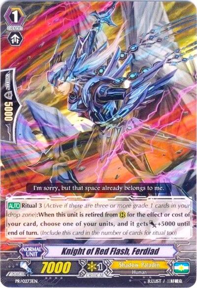 Knight of Red Flash, Ferdiad [G Format] PR/0273EN