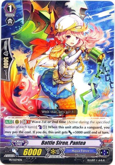 Battle Siren, Pantea [G Format] PR/0274EN