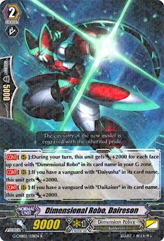 Dimensional Robo, Daireson [G Format] G-CHB02/031EN
