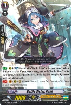 Battle Sister, Rusk [G Format] G-CHB02/049EN