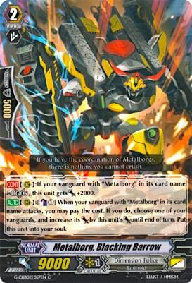 Metalborg, Blacking Barrow [G Format] G-CHB02/057EN