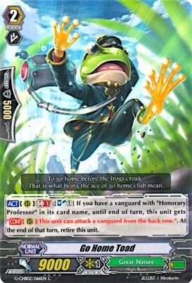 Go Home Toad [G Format] G-CHB02/066EN