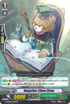 Magnifier Chow Chow [G Format] G-CHB02/070EN