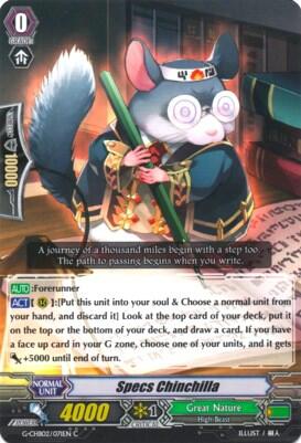 Specs Chinchilla [G Format] G-CHB02/071EN