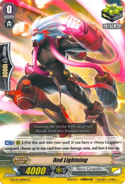 Red Lightning [G Format] G-BT10/099EN