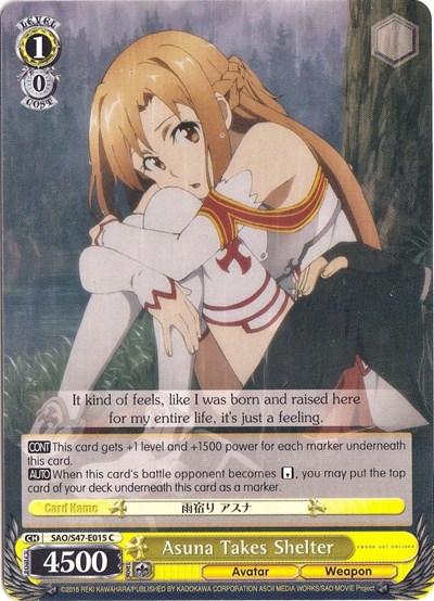 Asuna Takes Shelter SAO/S47-E015 C