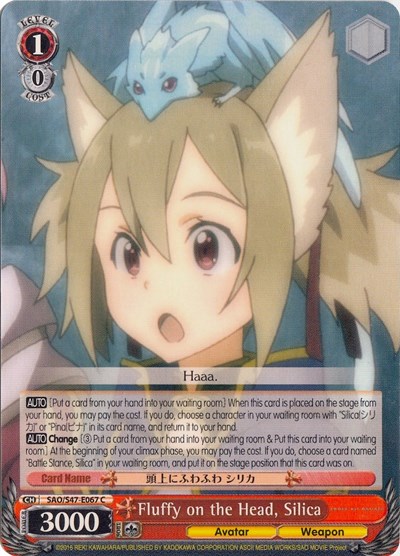 Fluffy on the Head, Silica SAO/S47-E067 C