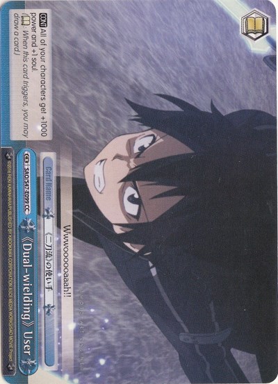 Dual-wielding User SAO/S47-E099 CC