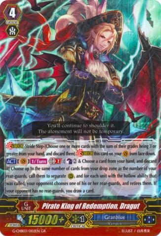 Pirate King of Redemption, Dragut [G Format] G-CHB03/002EN