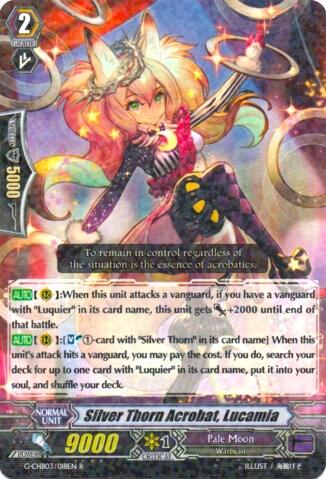 Silver Thorn Acrobat, Lucamia [G Format] G-CHB03/018EN